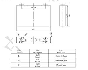 แบตเตอรี่ Prismatic Lefepo4 อัตราการคายประจุ 3C Lipo4 ETP Lixin <span class=keywords><strong>3.2</strong></span> 3.2V 25Ah เซลล์ LFP 25A เซลล์ Lifepo4 25 - Product Image 6