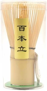 Juego de Accesorios para Matcha Hechos a Mano Tradicionales Japoneses con Logotipo Personalizado, Batidor de Bambú 'Chasen' de 100 Puntas, Caja de Cartón para Bolsa - Product Image 2