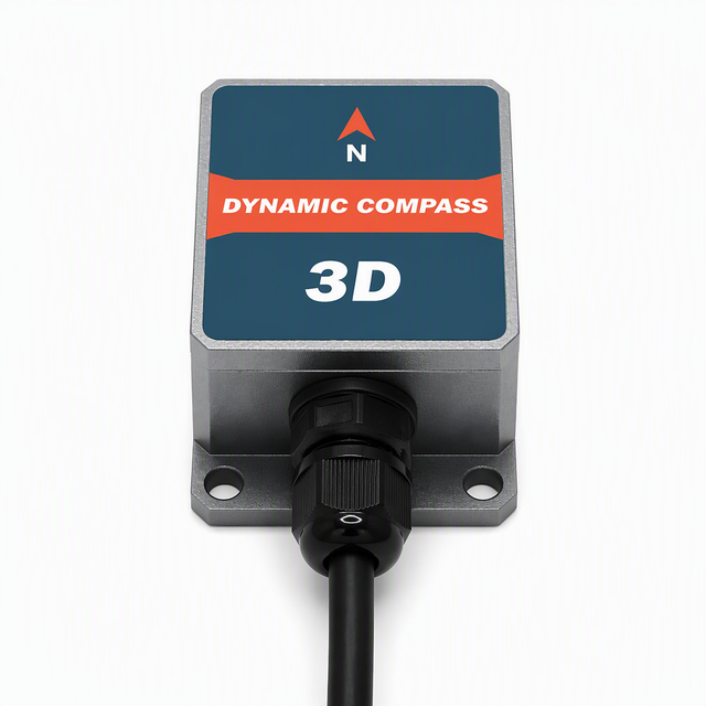 High Precision 3 Axis Digital Electronic Compass Sensor Tilt Compensated Magnetic Compass with RS485 RS232 Output