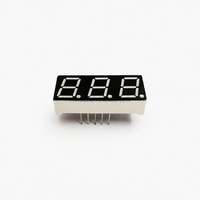 Ultra Bright 0.39 Inch 3 Digits Blue 7 Segment Led Display Digital Tube Common Cathode Anode 3391ab for Arduino Diy Project