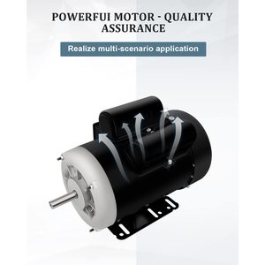 Moteur électrique Gccsj 2 CV 3450 tr/min, cadre 56, monophasé, Tefc, montage sur pied, acier allié - Product Image 5