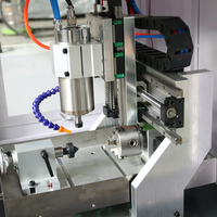 Machine de gravure CNC de bureau mini 2030 pour la sculpture et le fraisage de bijoux en cuivre, aluminium, or, métal, bagues et bracelets