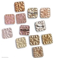Blush Bronze Contour Palette Naturel Personnaliser Palette Blush Private Label Cosmétique Maquillage Blusher Palette Visage