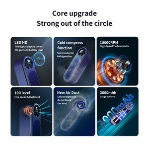 Nhà máy xách tay làm mát không khí nhỏ USB portatif cầm tay Petit người hâm mộ có thể sạc lại điện thông gió di động & Wearable người hâm mộ - Product Image 2