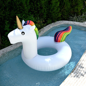 Flotador Inflable de Flamenco para Piscina, 110x40cm, PVC Reforzado, Juguete Acuático para Adultos - Product Image 3