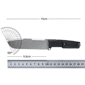 Couteau Bowie ER ONTOS II à lame droite non réglable, modèle SS247, pour le camping en plein air, manche en Craton N690, 20 cm - Product Image 6