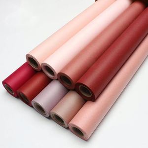 กระดาษคราฟท์ม้วนพิเศษ ขนาด 60 ซม.*6 หลา/ม้วน 105 แกรม หลายสีให้เลือก กระดาษห่อของขวัญกันน้ำ ขายดี - Product Image 2