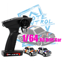 Voiture de drift miniature HSP 1/64 RC 2.4G RTR pour bureau, course sur route, modèle DIY avec système LED, émetteur télécommandé, pièce de jouet