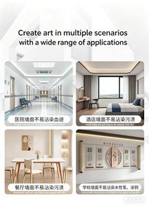 Pintura Acrílica Porcelanizada QYM Premium, Revestimiento Líquido Brillante y Suave para Aplicación con Brocha, Color Personalizado, Revestimiento Impermeable - Product Image 2