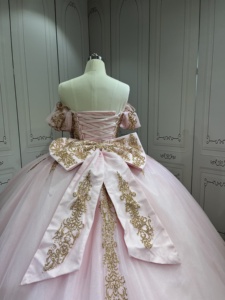 Vestido de Quinceañera Rosa Mumuleo con Capa, Vestidos de 15 Años, Moda Quinceañera, Vestidos de 15 Años <span class=keywords><strong>Lila</strong></span> - Product Image 6
