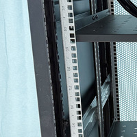 Kabinet Jaringan Vertikal 9U untuk Router, Pemantauan, Rumah Tangga, Komersial, Server, Tersedia di Gudang