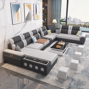 Haut-parleur USB le plus vendu, amovible et lavable, grand canapé d'angle pour salon CJ-59, design moderne et épuré, élégant - Product Image 4