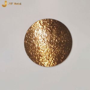 Placa de Acero Inoxidable AISI SS con Recubrimiento de Color PVD, Textura Metálica Martillada, para Doblado, Corte y Soldadura - Product Image 2