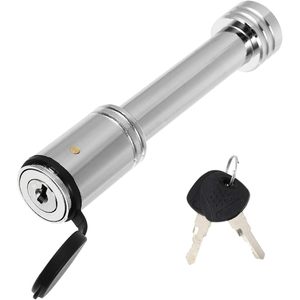 Verrou de sécurité pour attelage de remorque, verrou de sécurité pour attelage de bateau, camion, camping-car, mécanisme facile à installer, compatible avec les attelages standard - Product Image 6