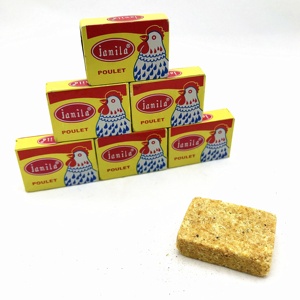 <span class=keywords><strong>Cube</strong></span> de <span class=keywords><strong>bouillon</strong></span> Halal 4g 10g saveur poulet, assaisonnement mixte avec <span class=keywords><strong>cube</strong></span> de <span class=keywords><strong>bouillon</strong></span> style frais pour la cuisine africaine Halal musulmane - Product Image 2