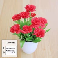 Tanaman Pot Kecil Dekoratif Cantik Grosir, Bunga Plastik, Set Bunga Artificial, Bonsai, Dekorasi Rumah Ruang Tamu, Dekorasi Dalam Ruangan