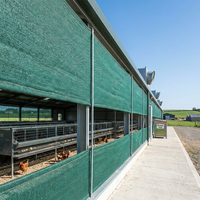 Filet d'ombrage en HDPE vierge à 100 % traité anti-UV à longue durée de vie pour les élevages de bovins et de moutons