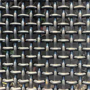 Best SellerBlack steel embossed woven <strong>mesh</strong> for Sand and gravel screening vibrating screen - Product Image 6