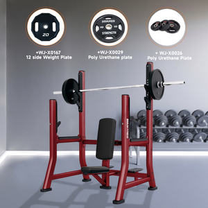 Equipo de Fitness Directo de Fábrica Dezhou: Máquina de Press de Hombros Inclinado Ajustable y Banco Plano para Press de Pecho - Product Image 2