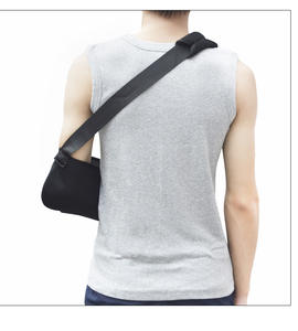 Attelle de bras en néoprène respirant pour physiothérapie, orthopédique, pour rééducation des fractures du coude et soutien des bras cassés - Product Image 4