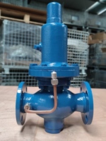 Régulateur de pression d'eau DN80 3 pouces, vanne de réduction de pression en acier inoxydable WCB pour gaz et air