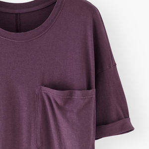 Abito <span class=keywords><strong>da</strong></span> donna a maniche corte <span class=keywords><strong>da</strong></span> donna con tasca abiti estivi <span class=keywords><strong>da</strong></span> donna <span class=keywords><strong>camicia</strong></span> <span class=keywords><strong>da</strong></span> <span class=keywords><strong>notte</strong></span> in Jersey in <span class=keywords><strong>cotone</strong></span> - Product Image 4