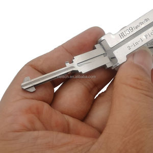 أداة فتح وفك تشفير قفل باب السيارة الجديدة من نوع Lishi Hu39 2 في 1 - Product Image 5
