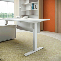 Table élévatrice de directeur moderne en forme de L, directeur général, solutions de mobilier de bureau, ensemble de bureau de direction, bureau élévateur