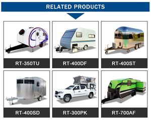 ONLYWE Remolque de Camping Todoterreno Popular, Remolque Todoterreno 4x4 con Estructura de Aluminio, Camper Van, Remolque Overland - Product Image 6