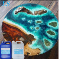 Résine époxy transparente incroyable pour les moules en résine, les dessus de table, l'art en résine, l'artisanat en résine, le moulage de bijoux, le bricolage, les gobelets et le bois