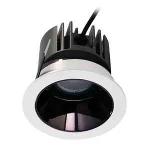 Penjualan Laris LED Downlight Tersembunyi Rendah Aluminium Bulat Terpasang Tahan Air IP44