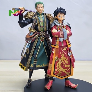 Figurine de style chinois One Piece Luffy Zoro Qipao, modèle de statue d'<span class=keywords><strong>anime</strong></span>, objet de collection, décoration - Product Image 1