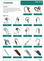 TG-01 Tire Air Inflator with Metal Body 150 PSI Max Pressure 10 CFM Air Consumption Air Inflation Gun