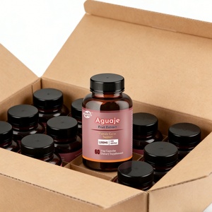 Cápsulas de Extracto de Maca y Aguaje de 1000mg, Complejo Herbal para Aumentar de Peso, Suplementos Dietéticos, Cápsulas de Aguaje, Venta al Por Mayor, OEM, Personalizadas - Product Image 3