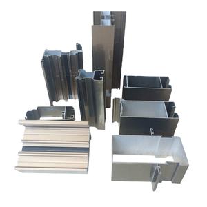 Profils de Sections en aluminium de <span class=keywords><strong>Fram</strong></span> de fenêtre de porte enduite de poudre de matériaux de construction de construction - Product Image 4