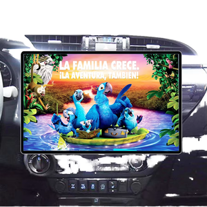 适用于丰田 <span class=keywords><strong>Hilux</strong></span> 2015-2020 13.3 英寸汽车音响 GPS 导航 Android 多媒体视频播放器 无线 Carplay 屏幕 - Product Image 1