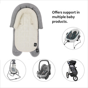 Nouveau Design de <span class=keywords><strong>coussin</strong></span> en coton biologique pour poussette, siège de voiture pour bébé, en maille 3D, <span class=keywords><strong>coussin</strong></span> de corps, de cou et de tête pour bébé - Product Image 6