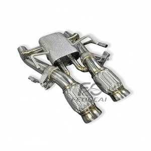 Sistema de Escape Catback con Silenciador para Mclaren <span class=keywords><strong>Artura</strong></span> <span class=keywords><strong>Spider</strong></span> 3.0T 2023-2025, Protector Térmico, Control de Válvula Original de Fábrica, Tubo de Escape - Product Image 3