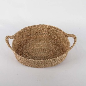 Panier de rangement décoratif en matériau naturel pour articles divers - Product Image 2