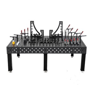 Plateforme de positionnement pour soudage Meisida MSD730 avec règle d'angle et dispositifs de fixation pour utilisation sur tour - Product Image 1