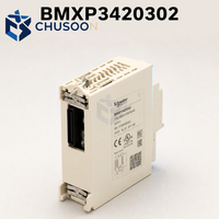 Modul Prosesor Modicon M340 BMXP3420302 Asli 1024 I/O Diskrit CANopen Ethernet untuk Sc... Modul CPU PLC Industri
