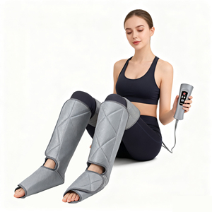 OEM قابل للتخصيص ضغط الهواء للقدم والساق دوران العجول لف مدلك الساق مع وحدة تحكم محمولة بالجملة - Product Image 1