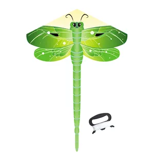 Huge Green Dragonfly Kites, Large Kites for Kids ,Extremely Easy to Fly Best Kites for Beginners Great Beach Toys Gift