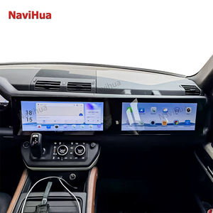 Autoradio Android à double écran Navihua 33,6 pouces pour Land Rover Defender L663 2018-2024, système <span class=keywords><strong>de</strong></span> navigation GPS CarPlay - Product Image 1