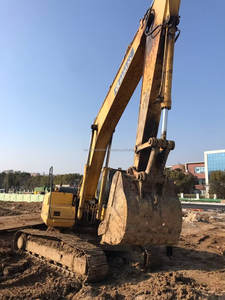 Komatsu เครื่องขุด PC200-8 20T ใช้สีเดิมเวลาทำงานต่ำระบบไฮดรอลิกแข็งแรงเครื่องยนต์มอเตอร์ทำงาน - Product Image 5