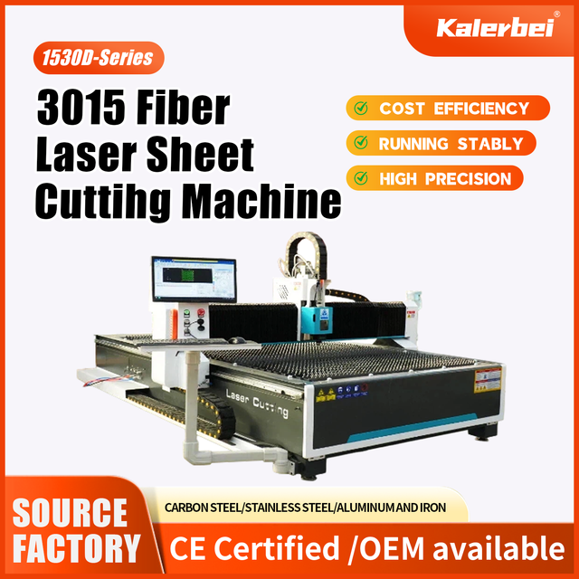 Industrial Fiber Laser Cutting Machine for Cutting Thin Plates 3000mm*1500mm Economy