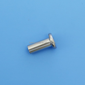 Kit de quincaillerie pour garde-corps en câble T316 personnalisé, avec manchon de protection plaqué titane, mini borne à tête dôme, en acier inoxydable 304 argenté - Product Image 4