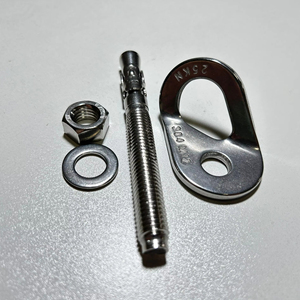 M12 M10 M8 25kN Vis en acier inoxydable Piton <span class=keywords><strong>Anchor</strong></span> Léger et portable de 1mm d'épaisseur pour l'escalade et le matériel de montagne - Product Image 3