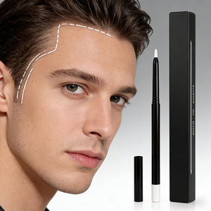 Crayon à barbe pour hommes, styliste barbier, outil de coiffage, crayon de définition, spray d'amélioration, crayons pour la ligne des cheveux, outil professionnel de salon, <span class=keywords><strong>blanc</strong></span> - Product Image 2