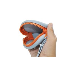 Pas cher Silicone Porte-Monnaie Porte-clés Sac Porte-clés Ornement Simple Câble De Données Sac D'organization Portefeuille Mini Casque Sac Boîte De Rangement